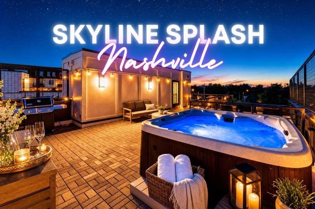 Rooftop Hot Tub & Skyline Views near Broadway