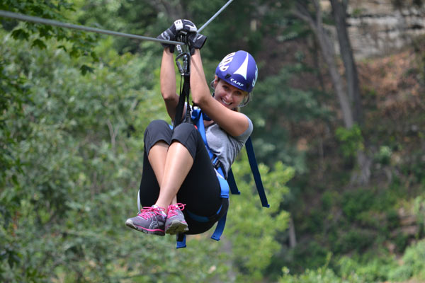 Zip Lines in Hocking Hills