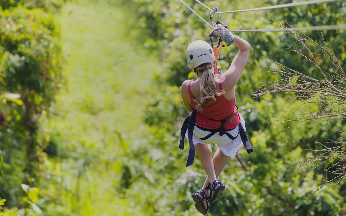 Zipline In Hocking Hills