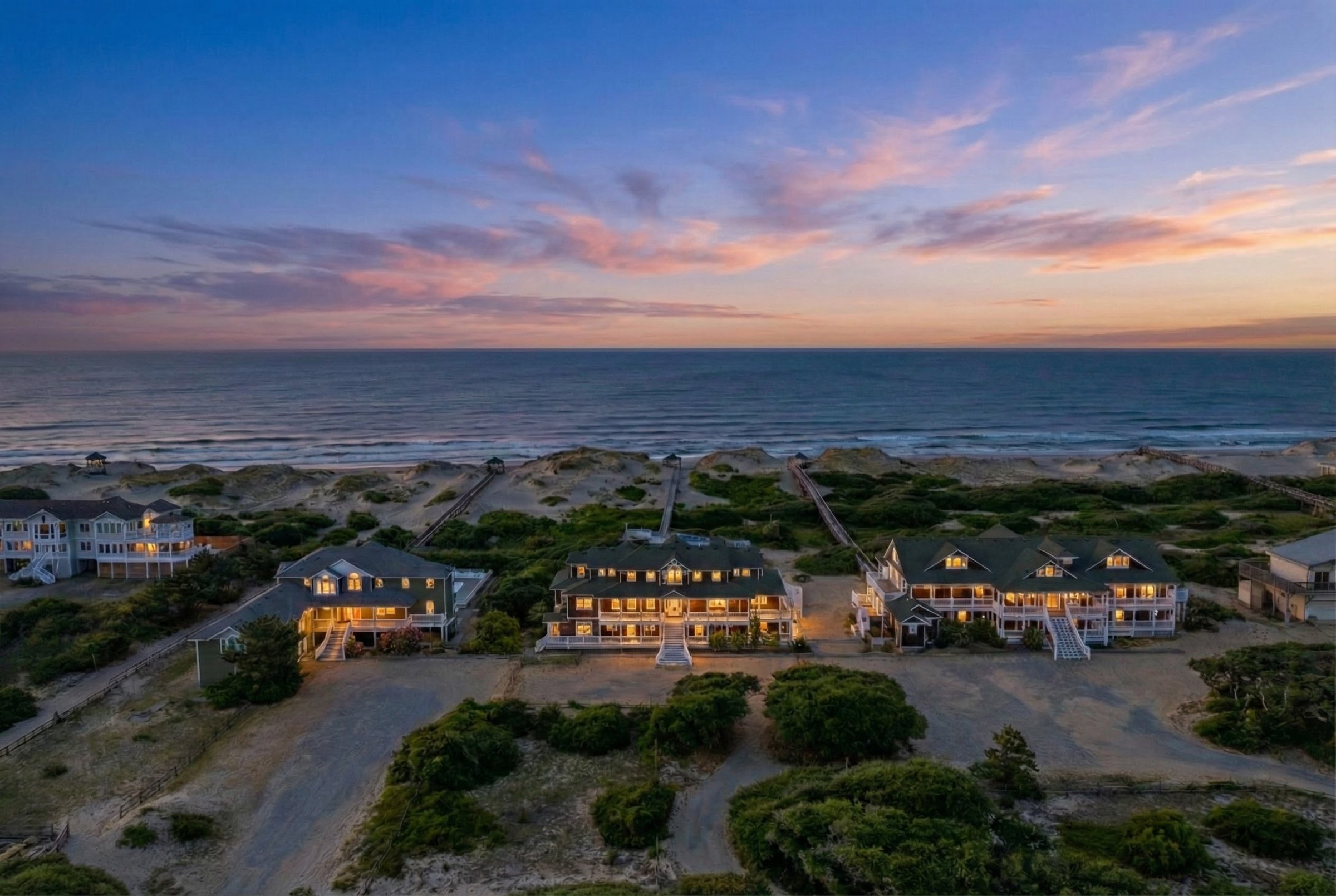 The Three Authors estates, Corolla
