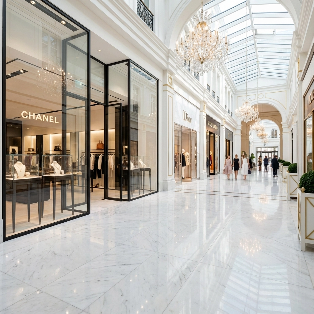 The Shops at Crystals, Las Vegas, connected to MGM Grand