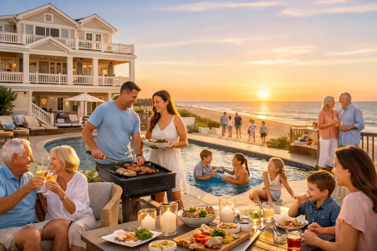 46-bedroom oceanfront estate in the Outer Banks