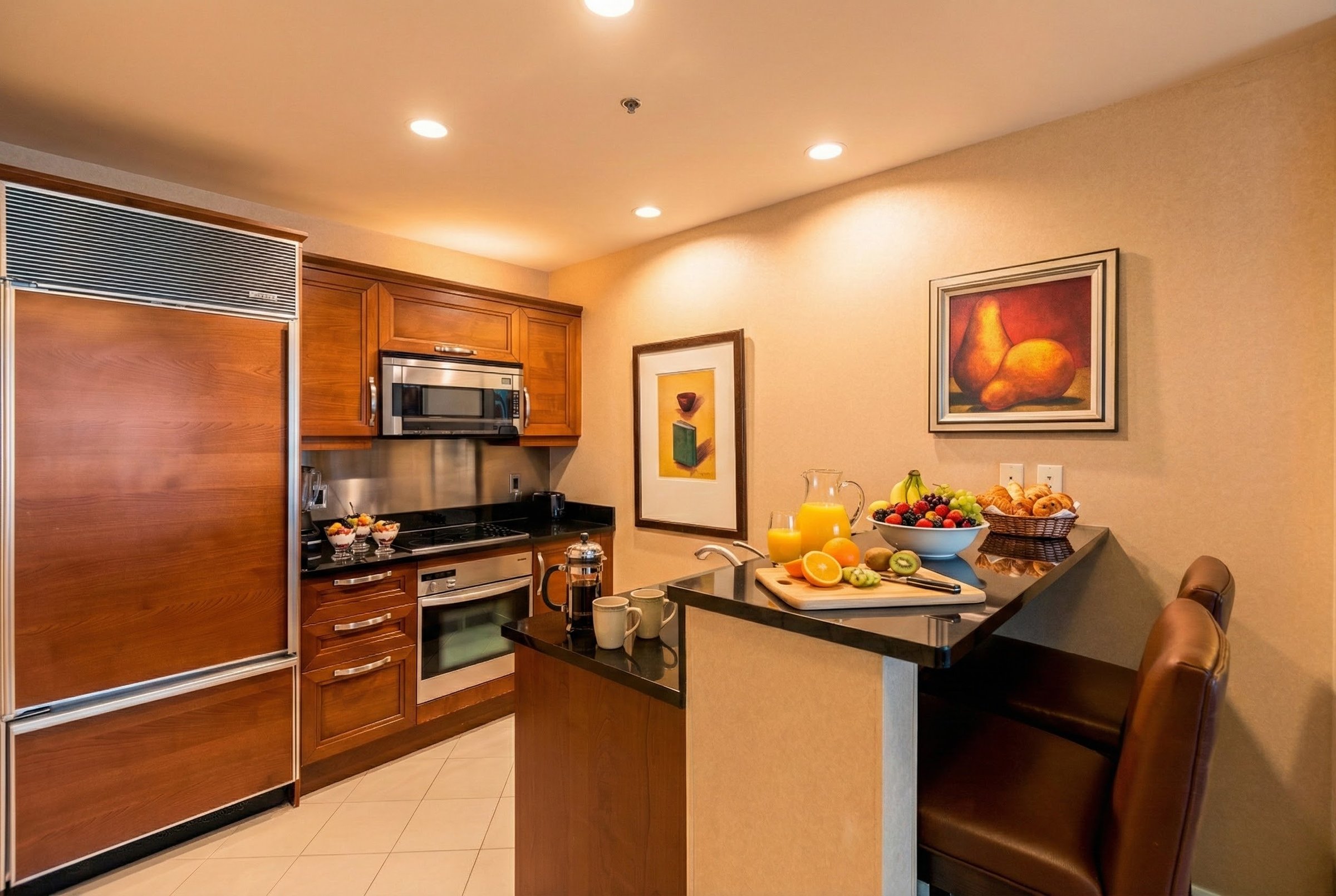 Professional-grade kitchen at a LuxStay USA Outer Banks estate