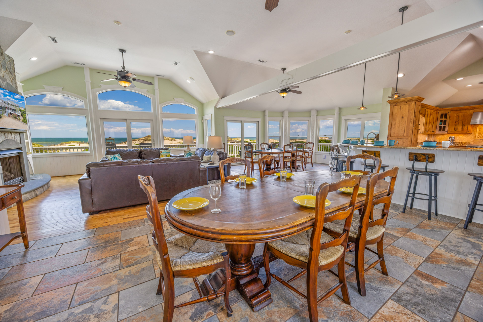 A LuxStay USA property with panoramic ocean views and open-concept living