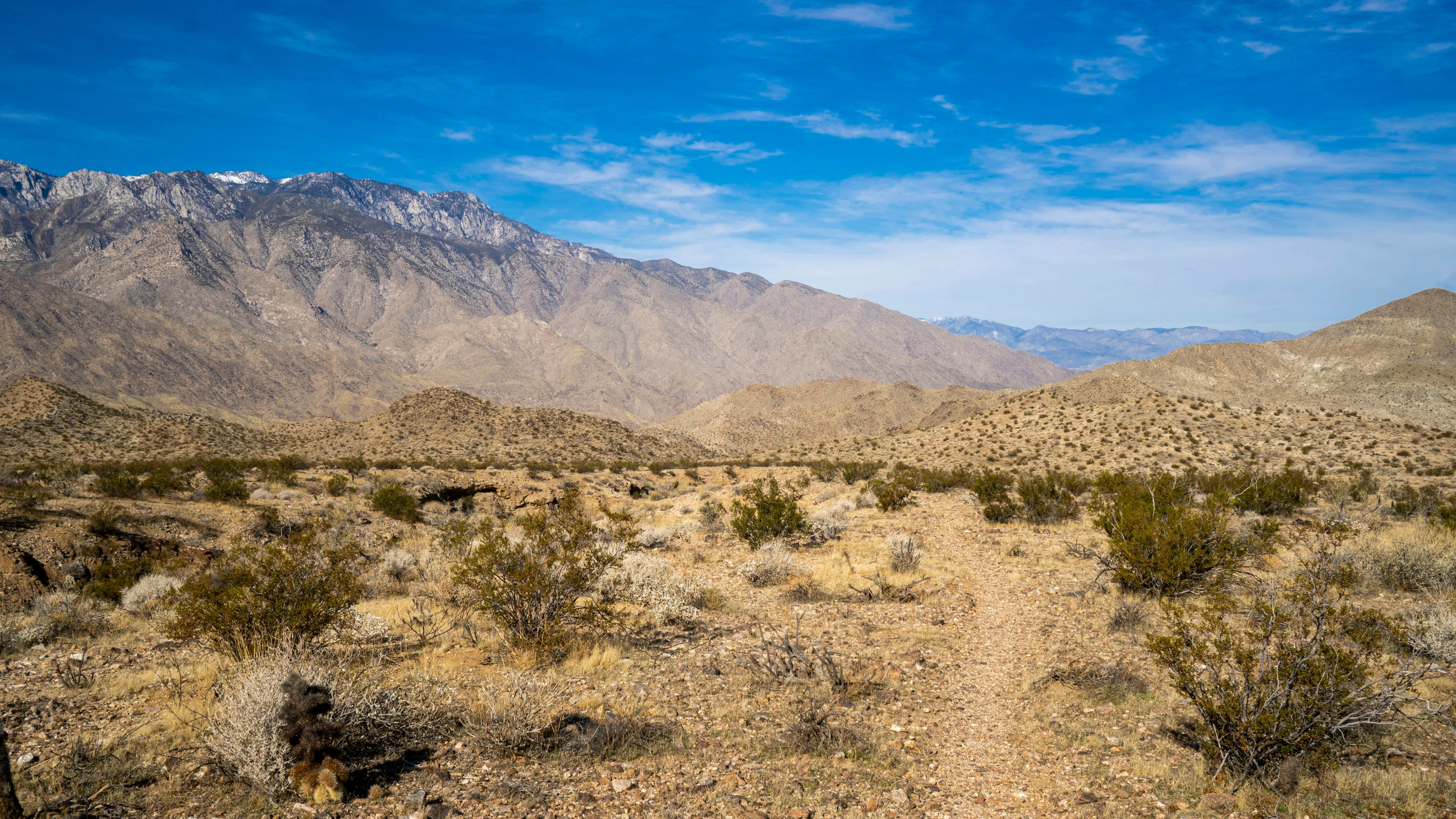 Palm Springs Aerial Tramway mountain trail