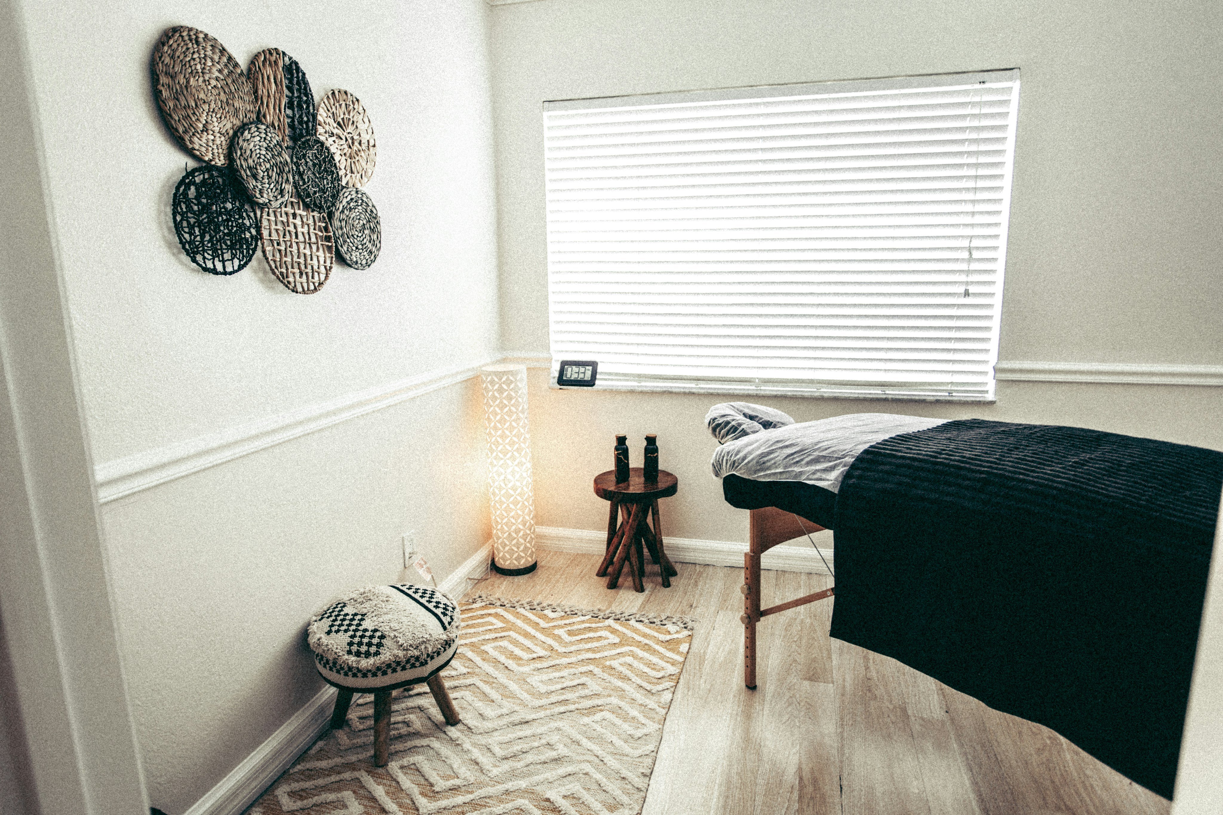 Spa treatment room