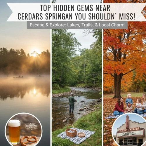 Top Hidden Gems Near Cedar Springs, Michigan