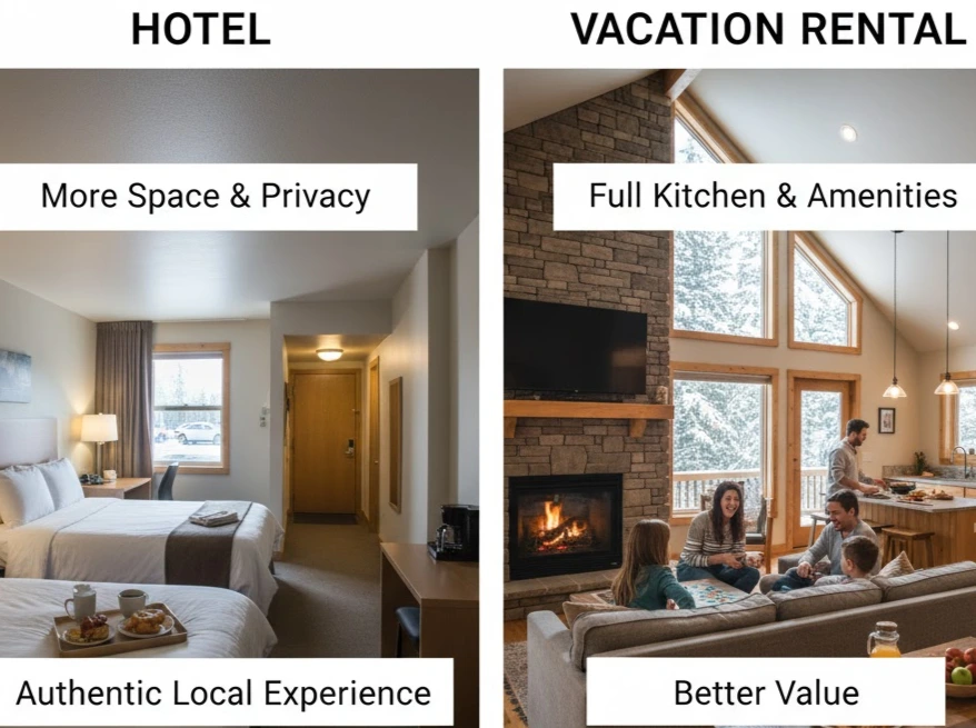 Why Staying in a Vacation Rental Beats a Hotel in Michigan