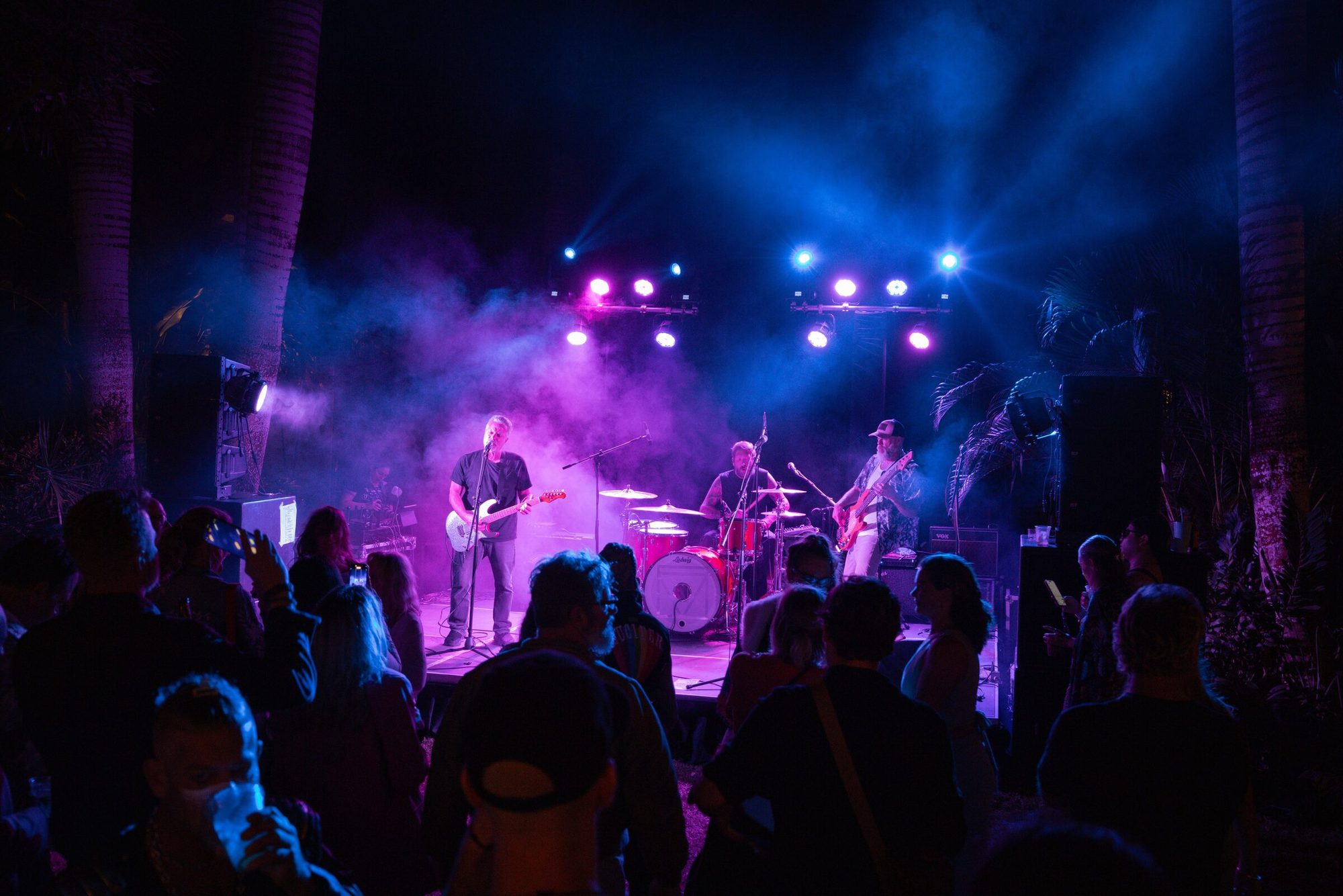 Eléctrica Muchacha performing at Rancho Poco a Poco Sayulita