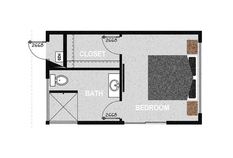 HM288CP Floor Plan