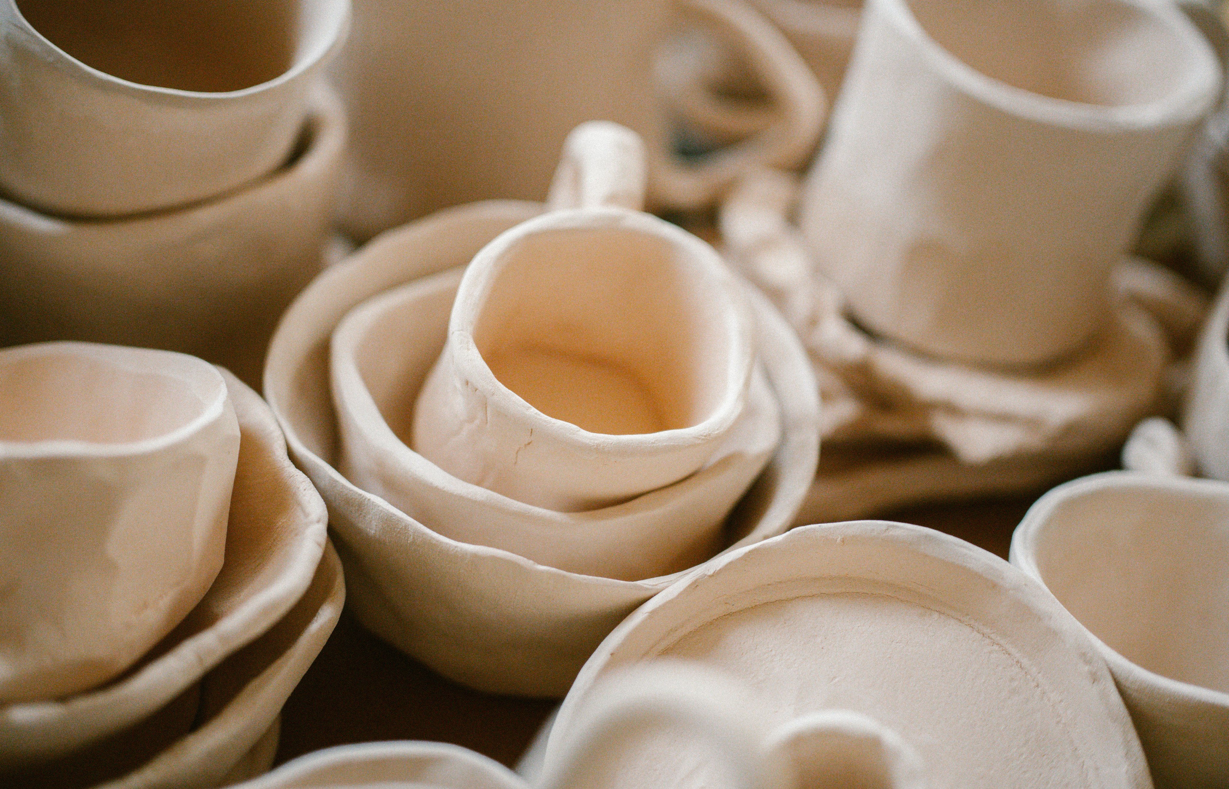 Handmade ceramics and artisan goods along Highway 62