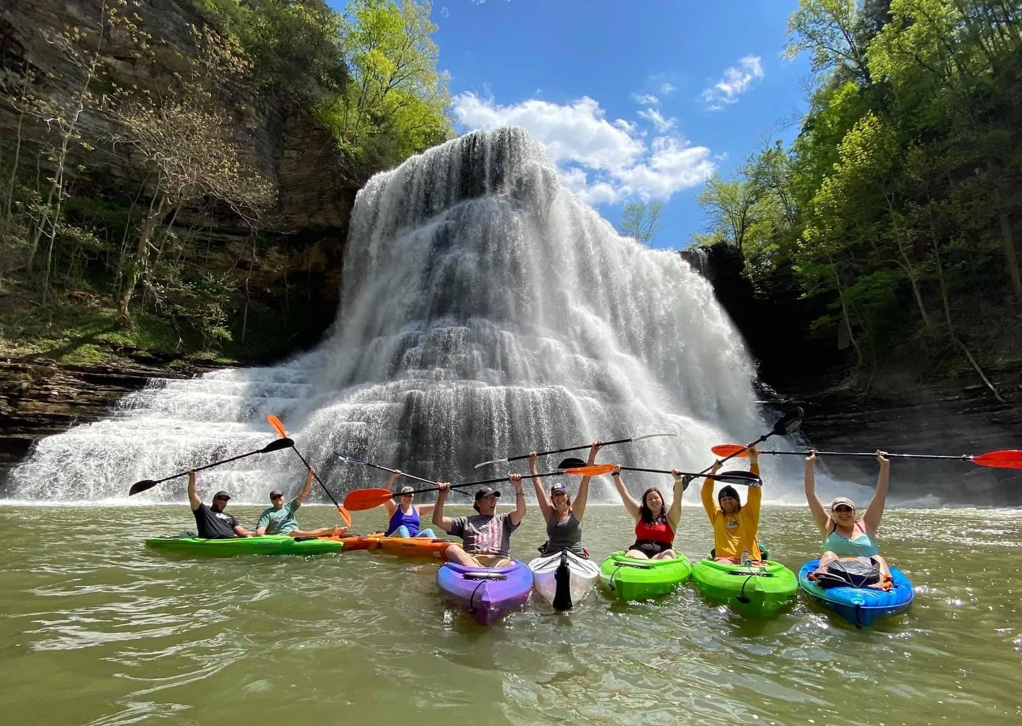 Kayaking adventures of tennessee