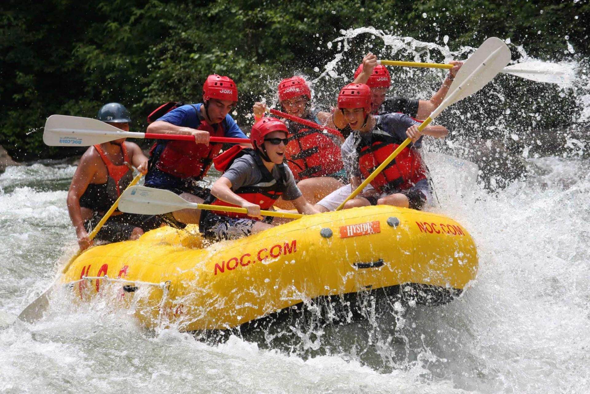 white water rafting ocoee