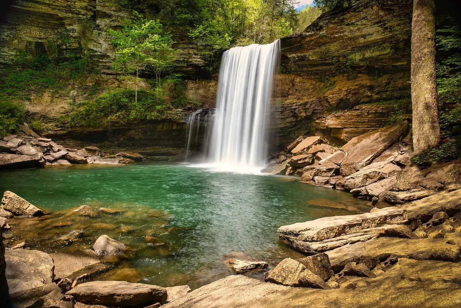 Greeter Falls Tennessee