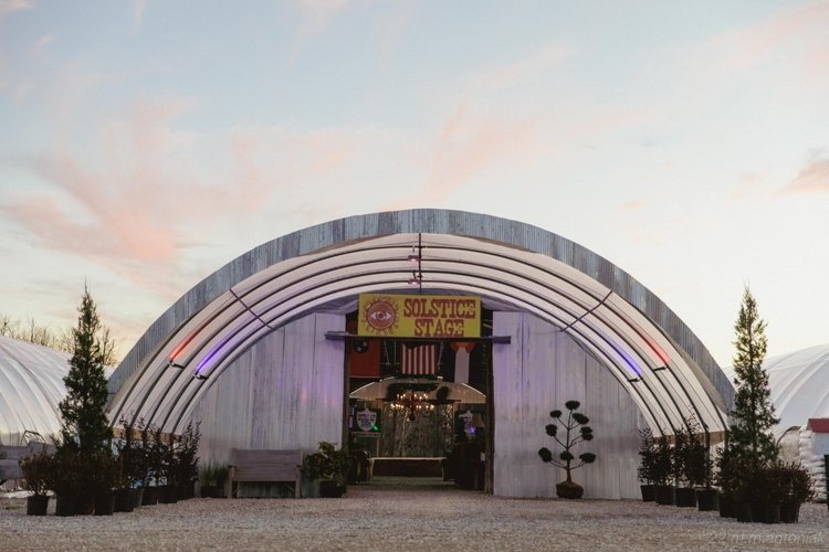 Solstice Stage at Bert Driver Nursery