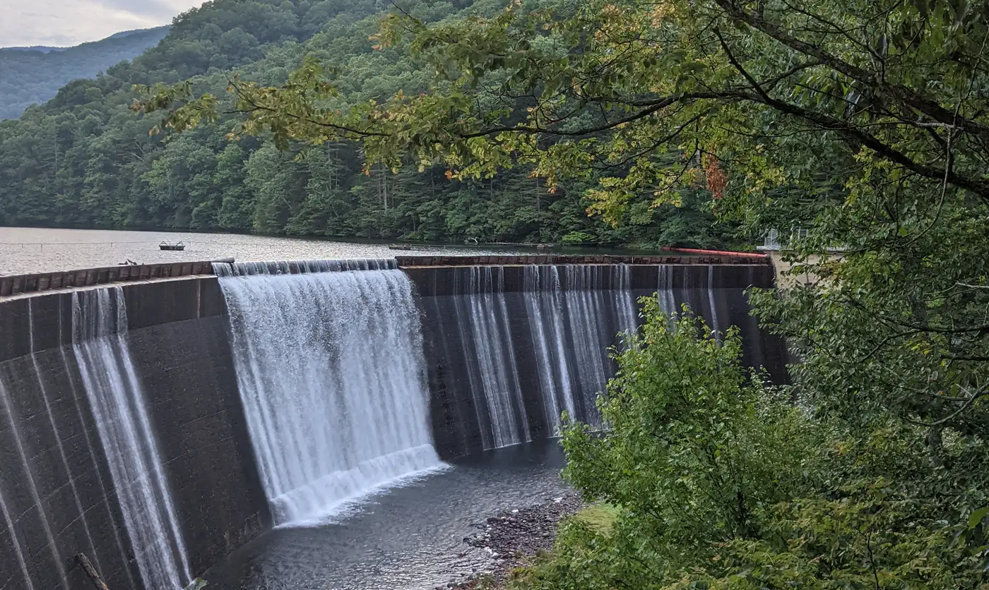 lake logan dam
