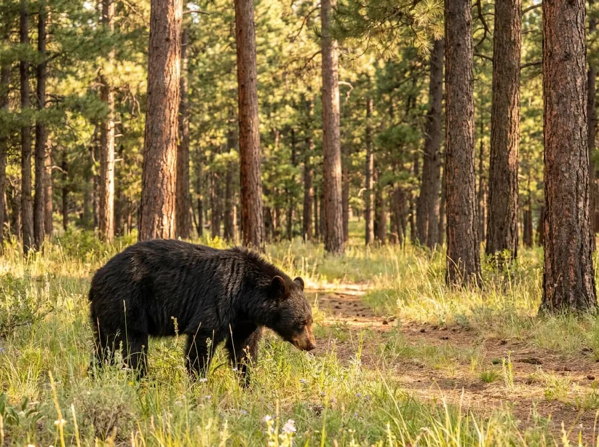 American black bear near Evergreen, Colorado