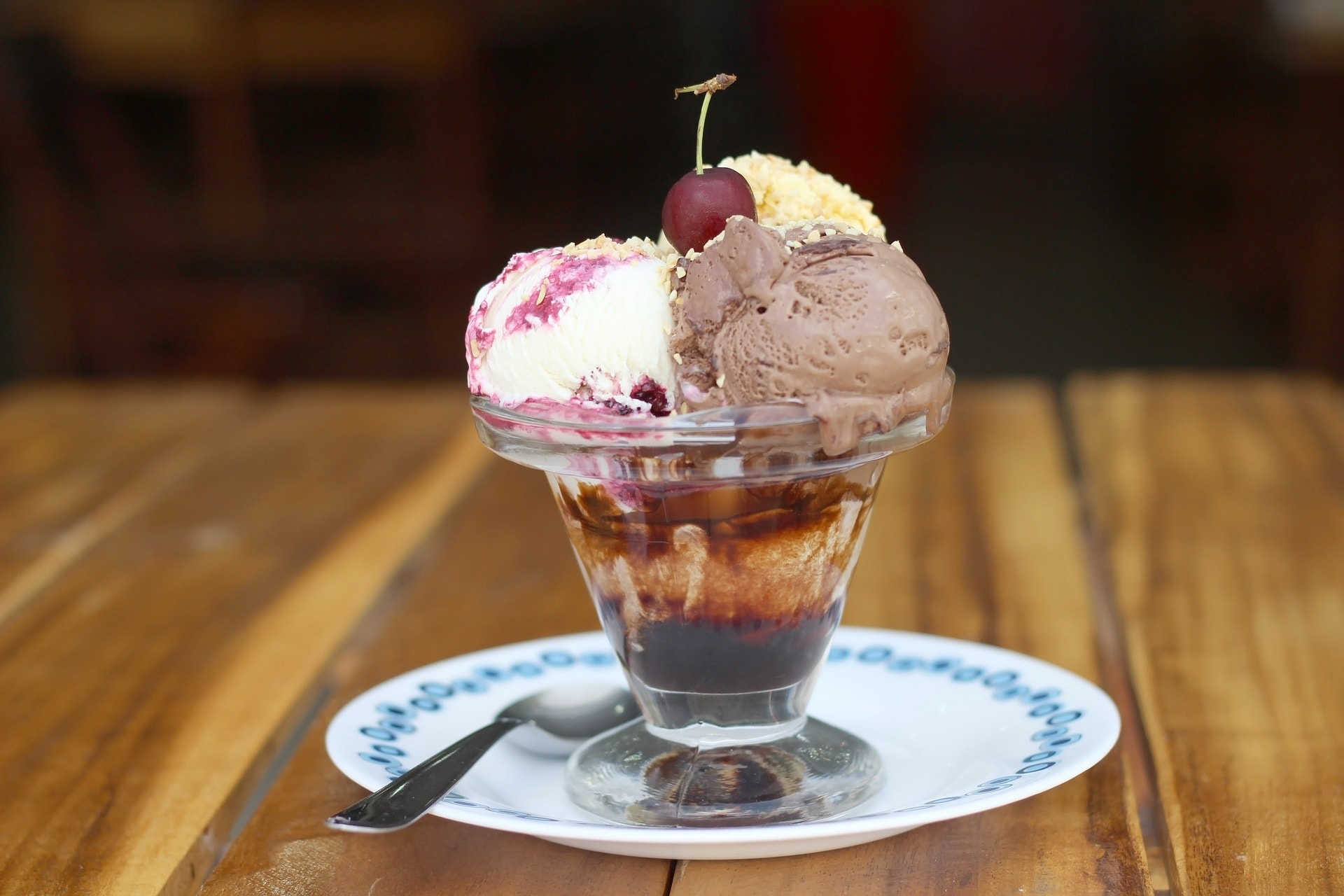Dessert at Sweet Creams Cafe