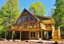 One of the villas you can stay in when enjoying Summer Fun in the Poconos