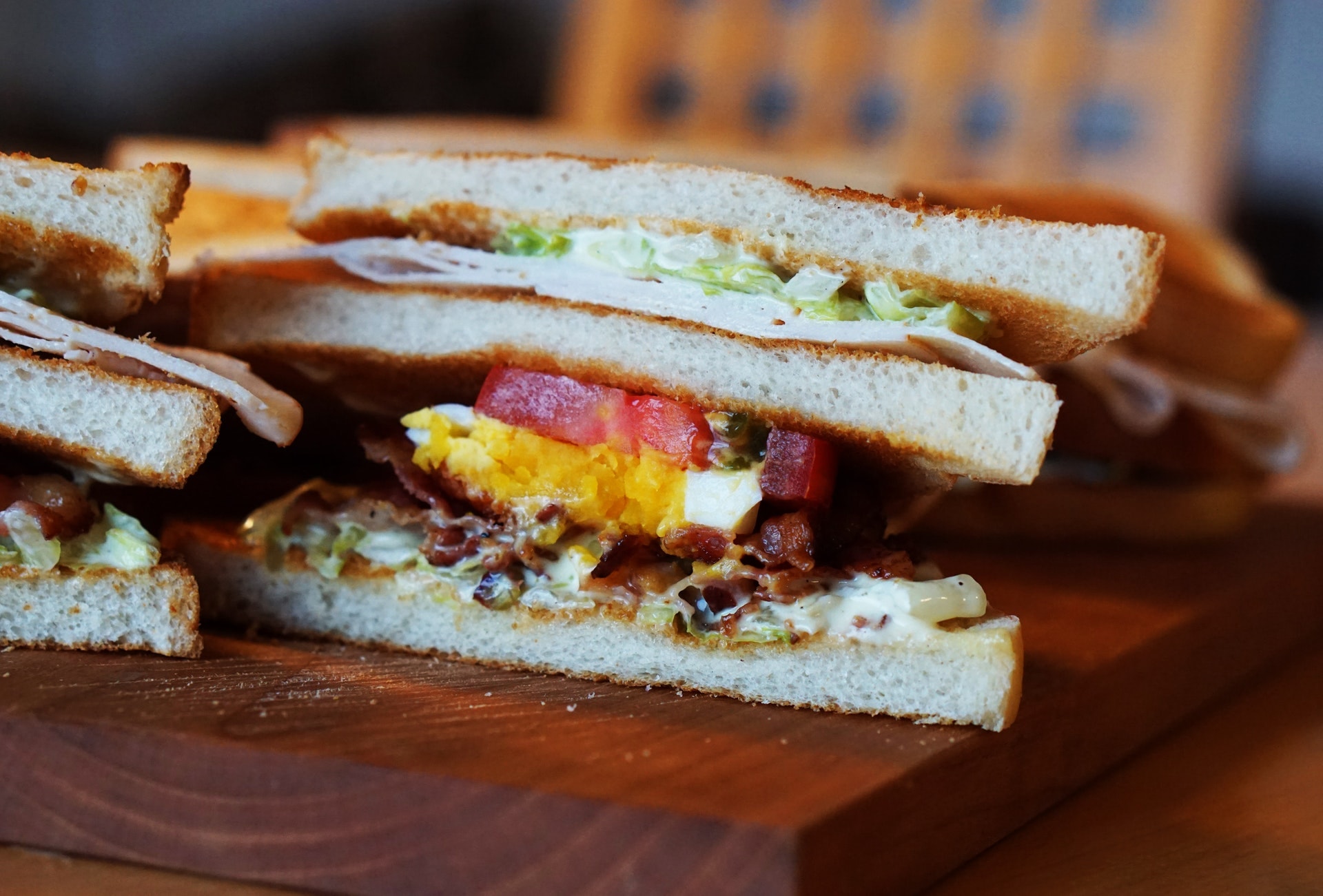 A sandwich like those found at WaterWheel restaurant