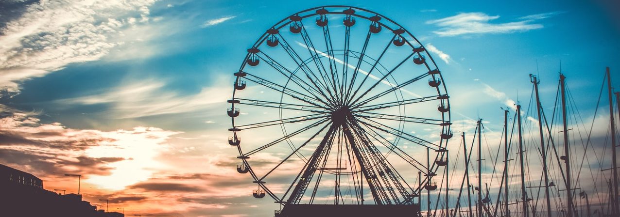 Ferris Wheel at Fairgrounds
