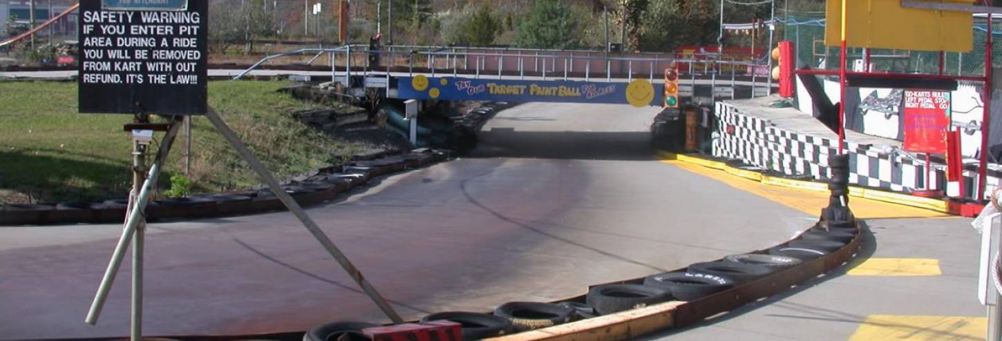 The track at Pocono Go Carts