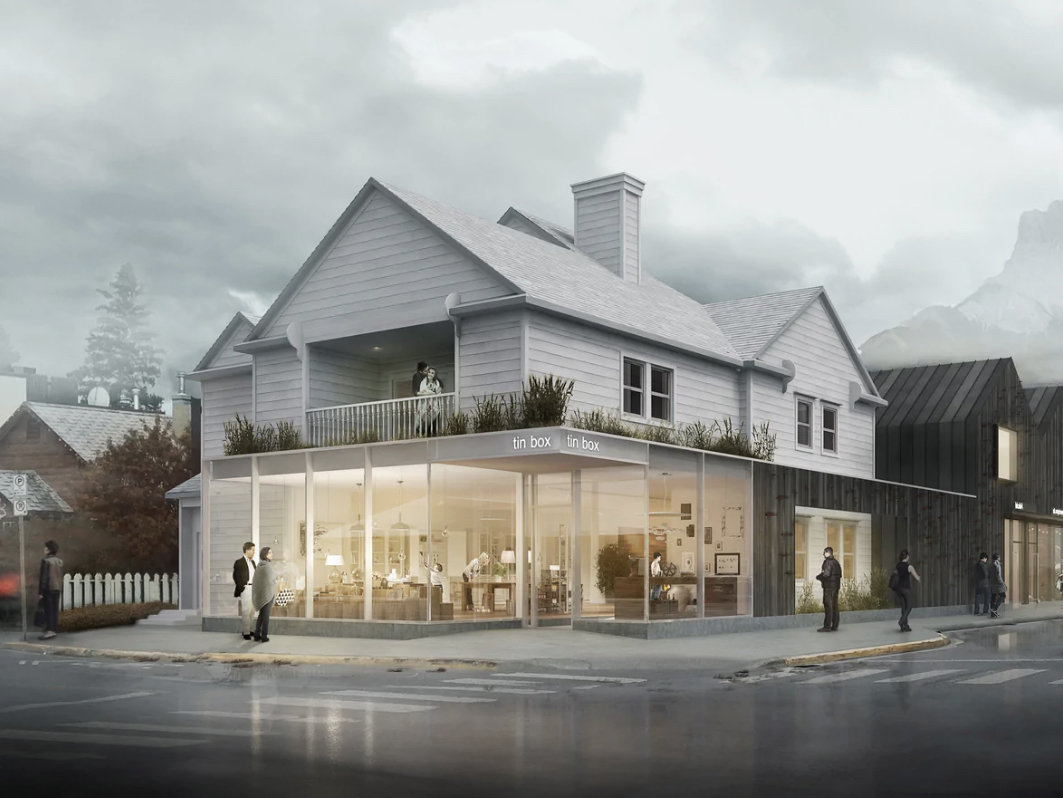 Tin box canmore