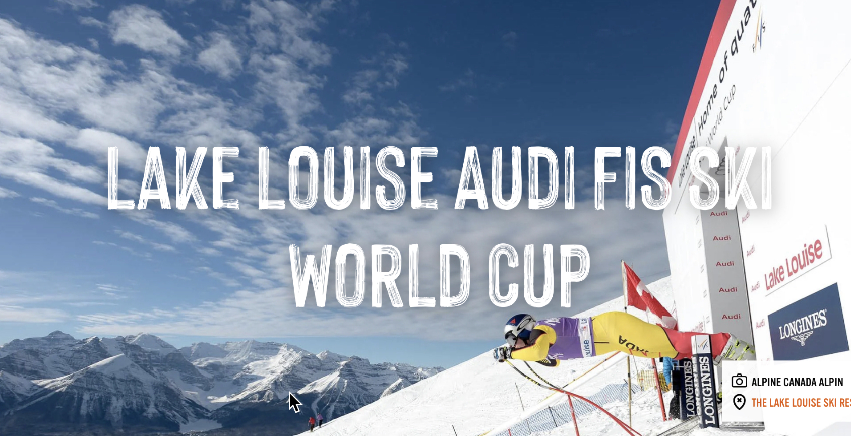 Lake Louise Alpine World Cup