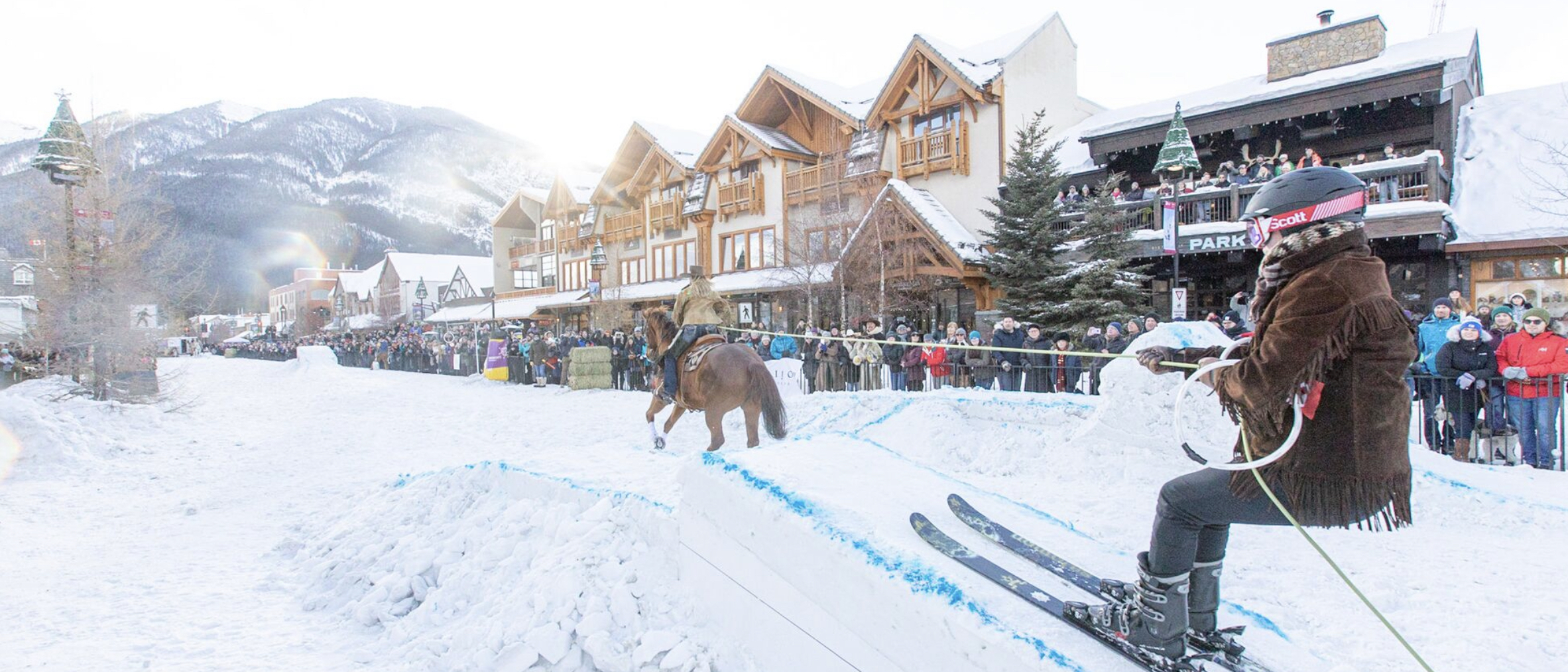 Banff Event- Skijoring