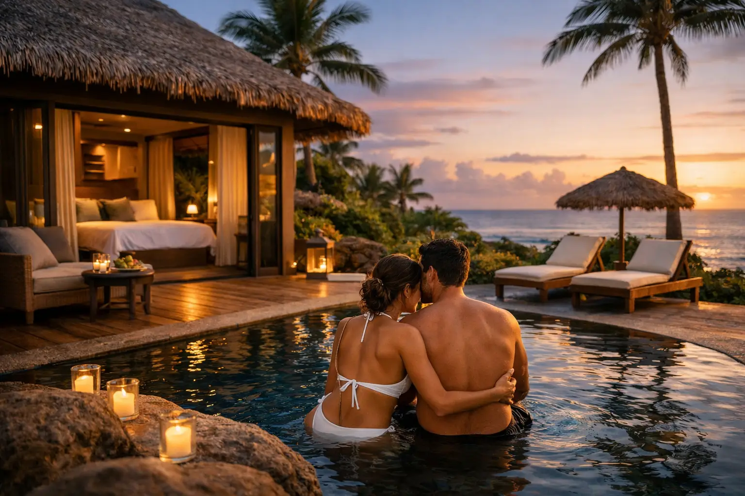 Adults Only Poipu Rental for Romantic Stays
