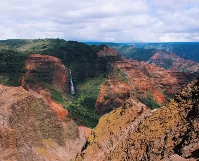 Waipoo Falls in Kauai