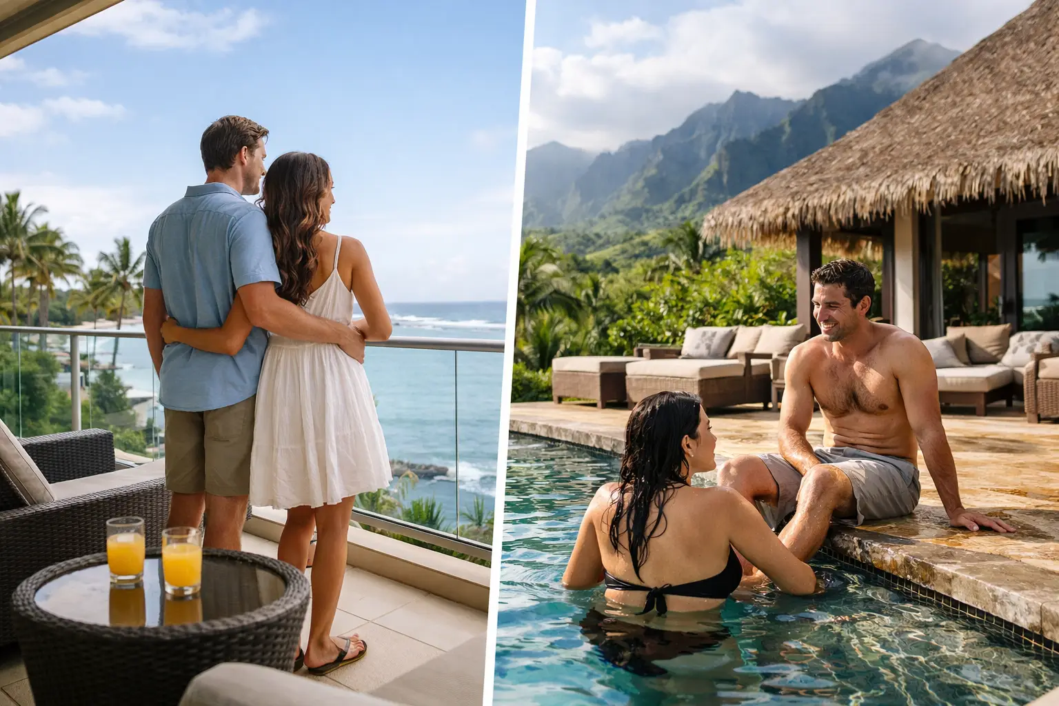 Kauai Couples Getaway Condo or Private Villa?