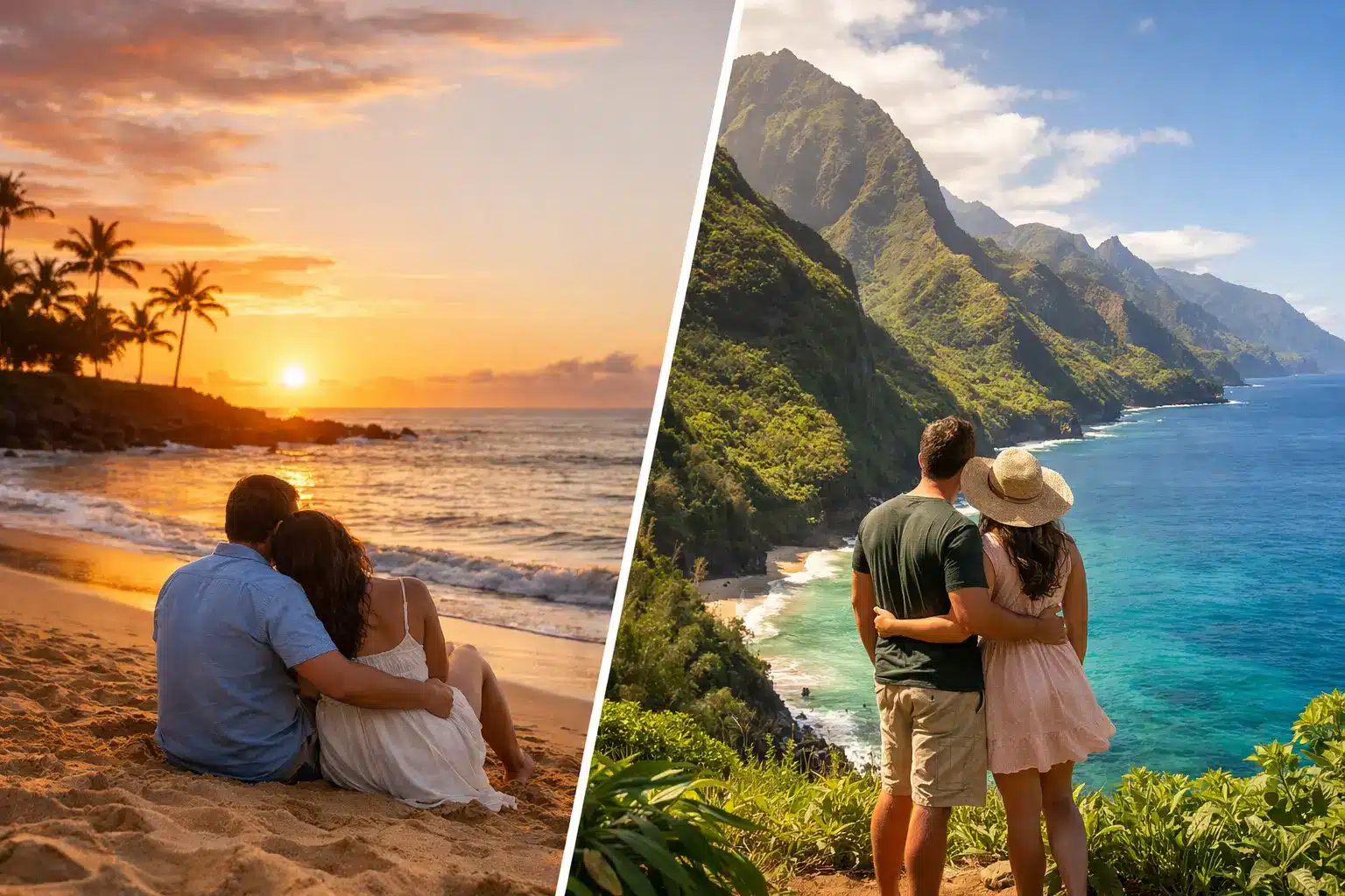 South Shore Kauai vs North Shore for Couples