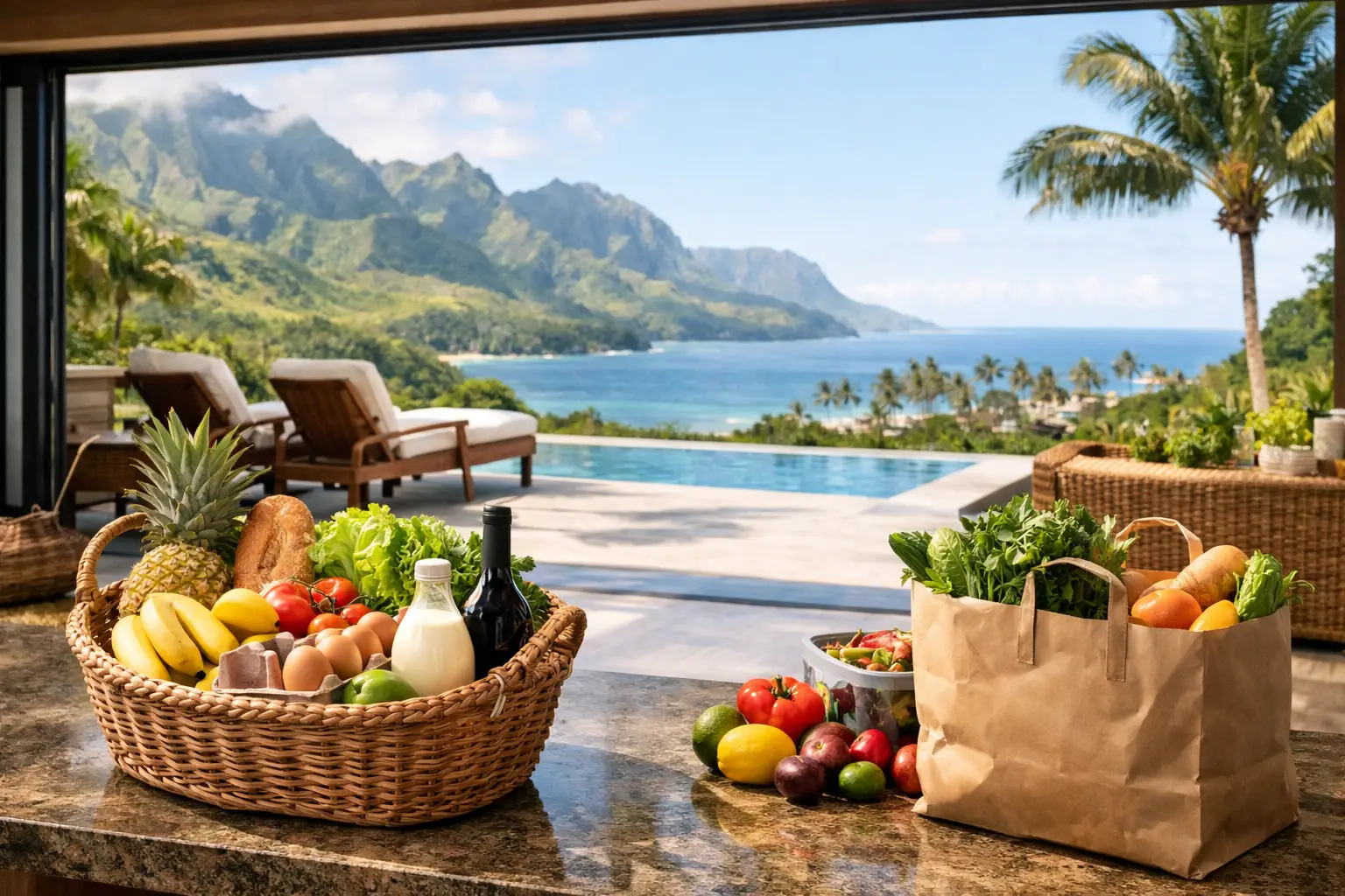 Kauai Vacation Rental With Grocery Service