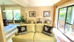 Our Poipu Vacation Rental Kauai Living room