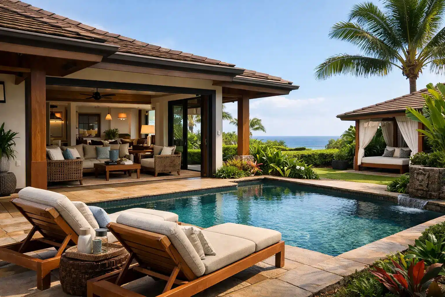 Luxury Poipu Condo Rental With Villa Privacy