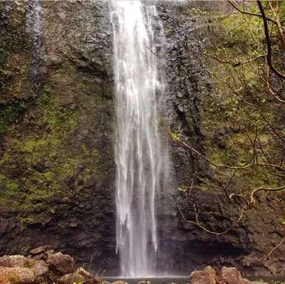 Hanakapaiai Falls in Kauai