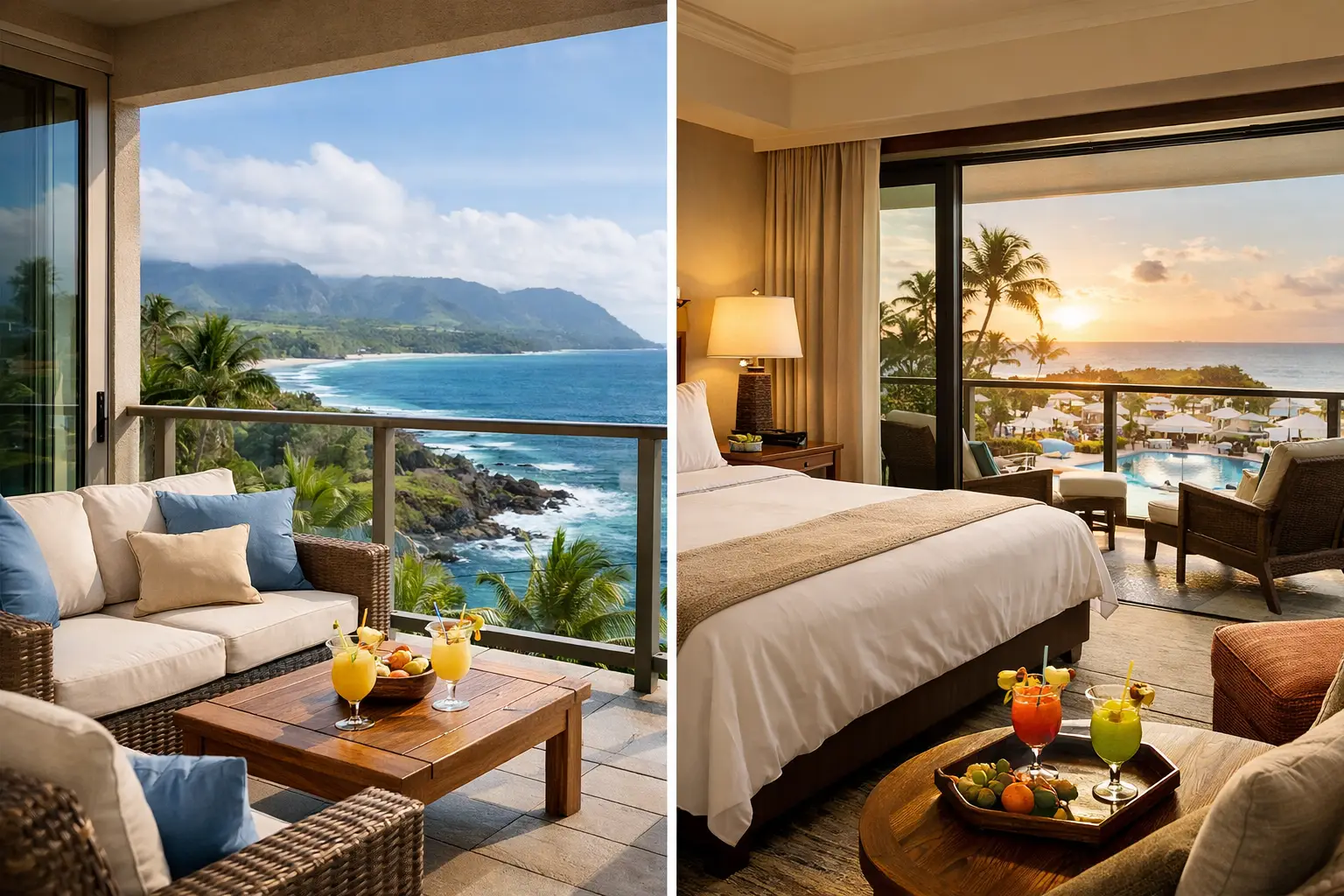 Condo Versus Resort Room for a Kauai Getaway