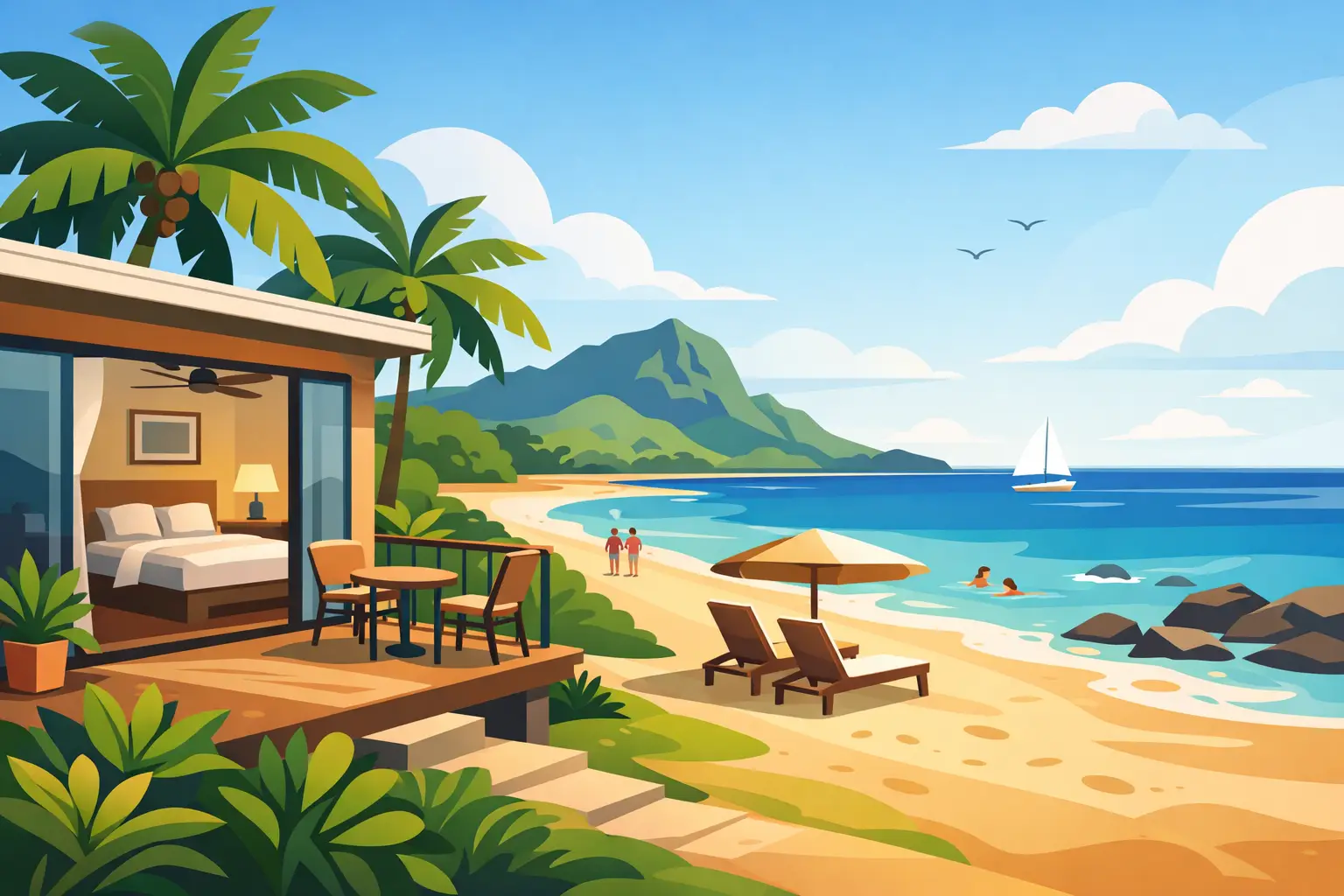 1 Bedroom Vacation Rental Near Poipu Beach