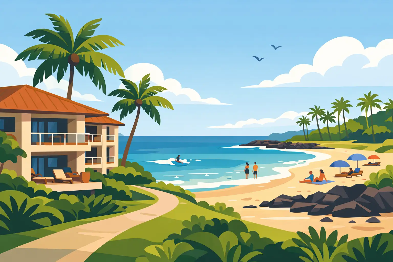Poipu Condo Near Brennecke’s Beach