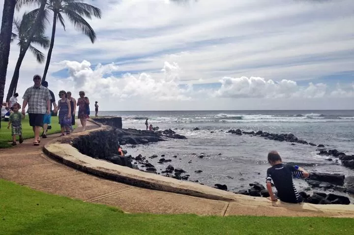 Lawai Beach is on the South side of Kauai