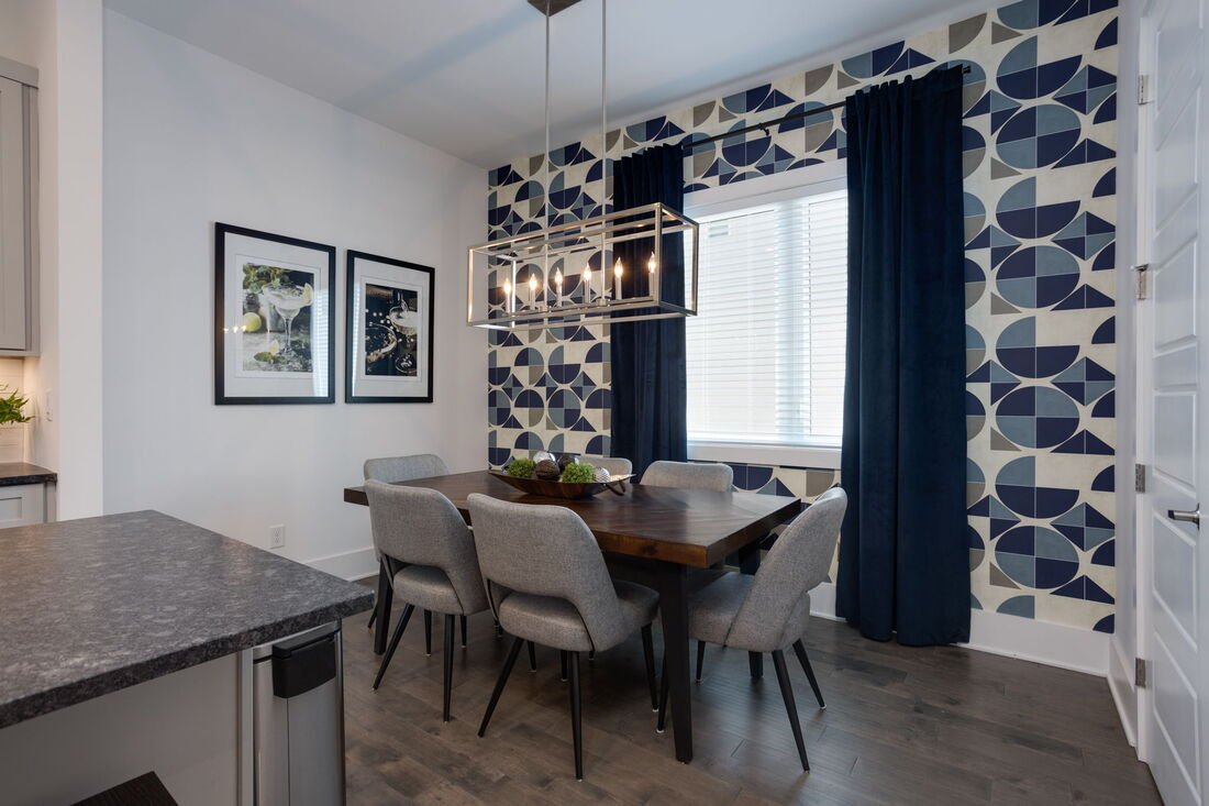 The Vibe dining area