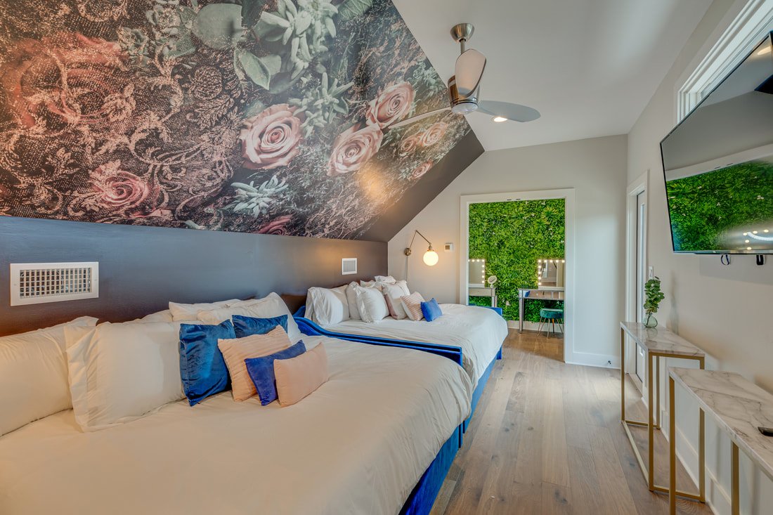 Trundle room at Taylor Haus in Germantown, Nashville