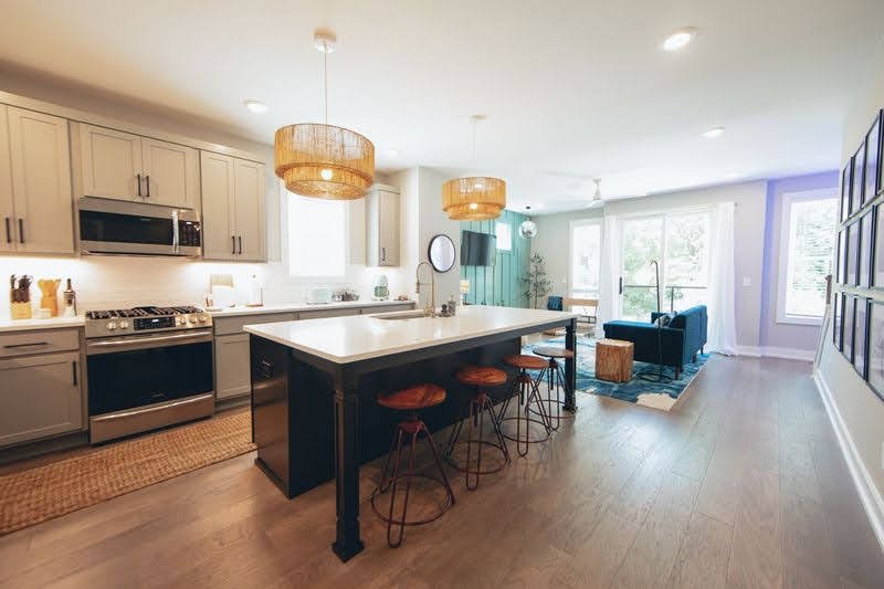 East Nashville luxury retreat kitchen