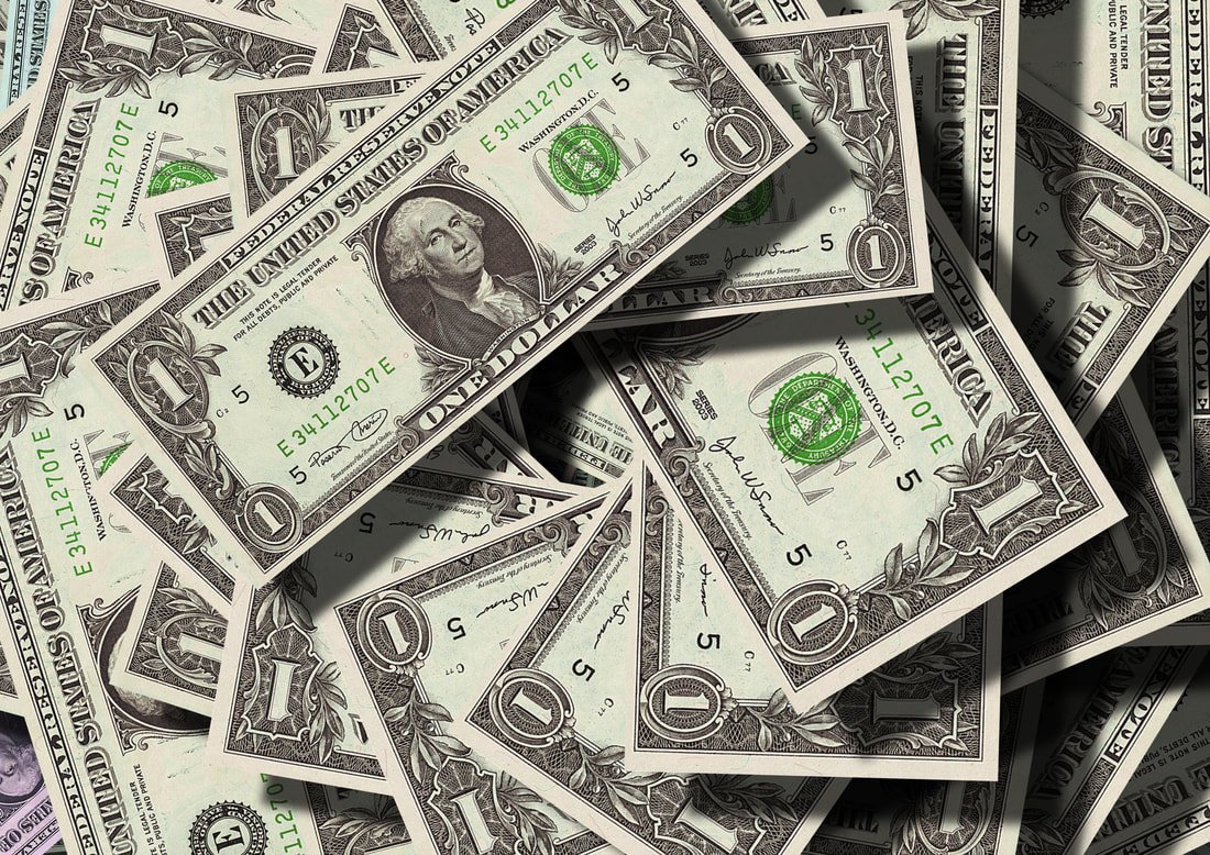 US dollar currency
