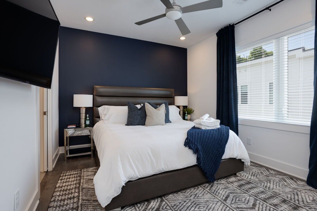 The Vibe primary bedroom