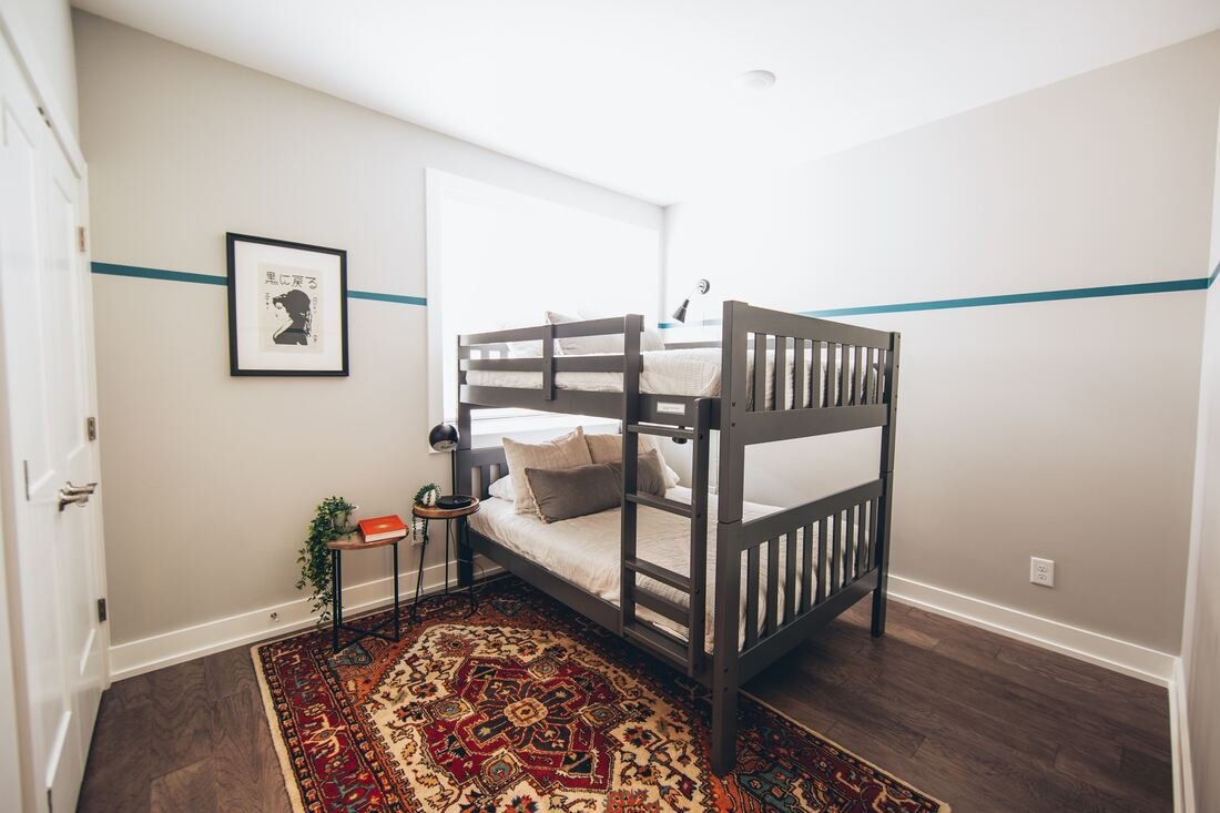 East Nashville luxury retreat bunk room