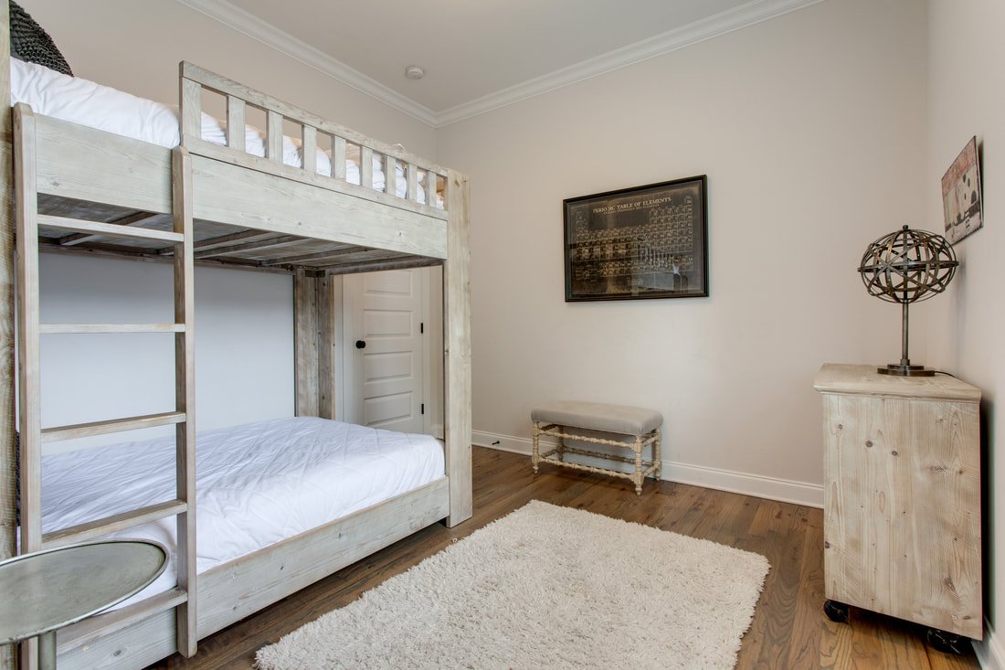 Bunk room at the 12 South Luxe Retreat