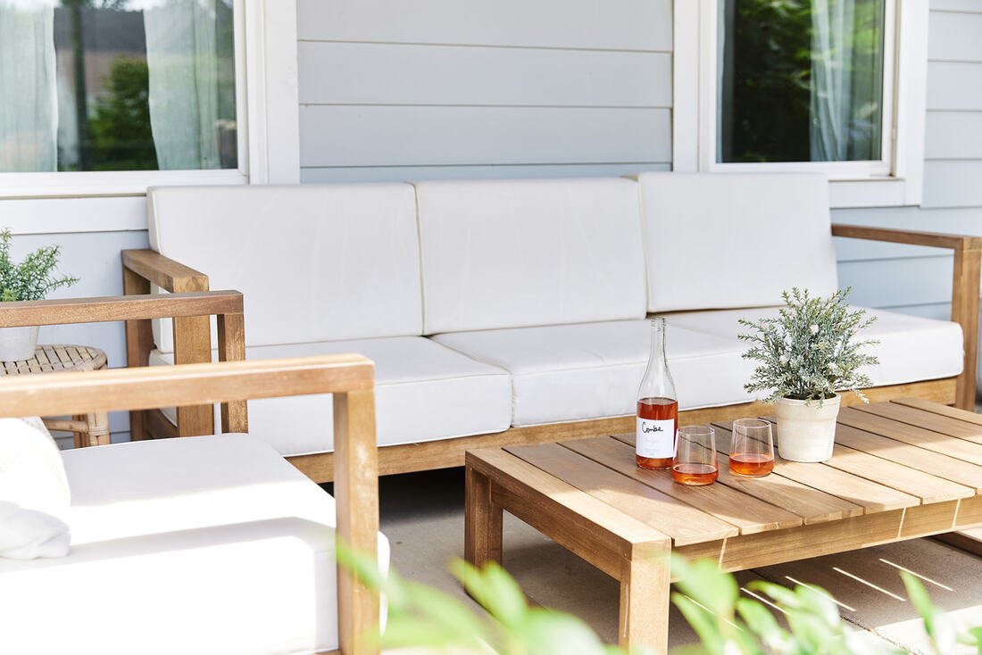 Wendell House outdoor patio