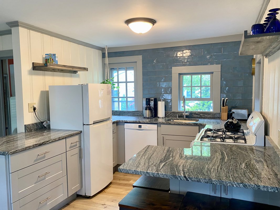 Piping Plover Cottage kitchen, West Yarmouth, Cape Cod